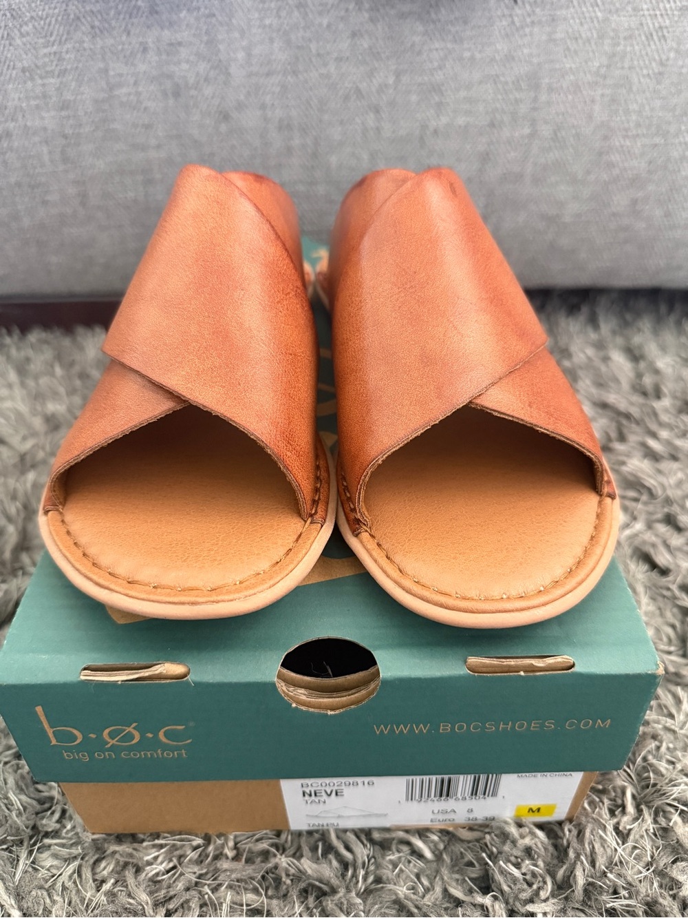 b.o.c. Brown Sandals (New) - Picture 2 of 8